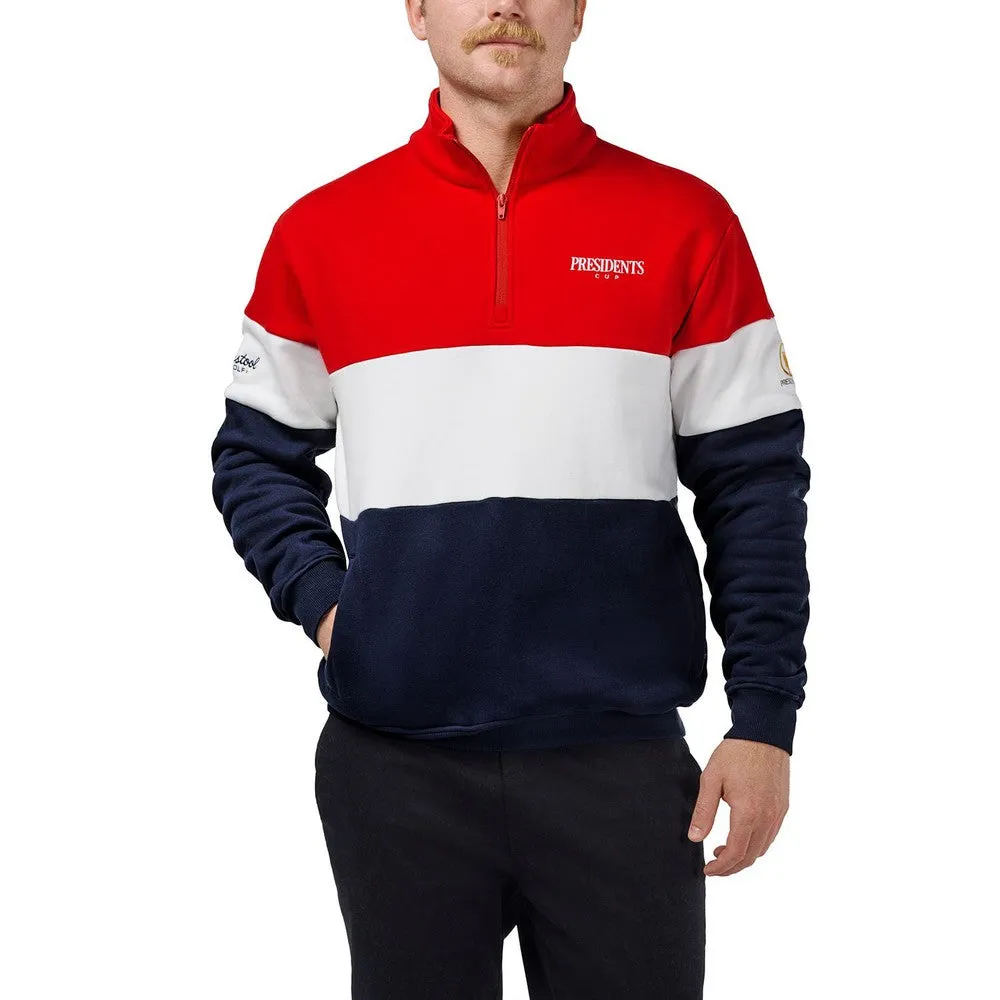 Barstool Golf x Presidents Cup Collegiate Fleece Half-Zip