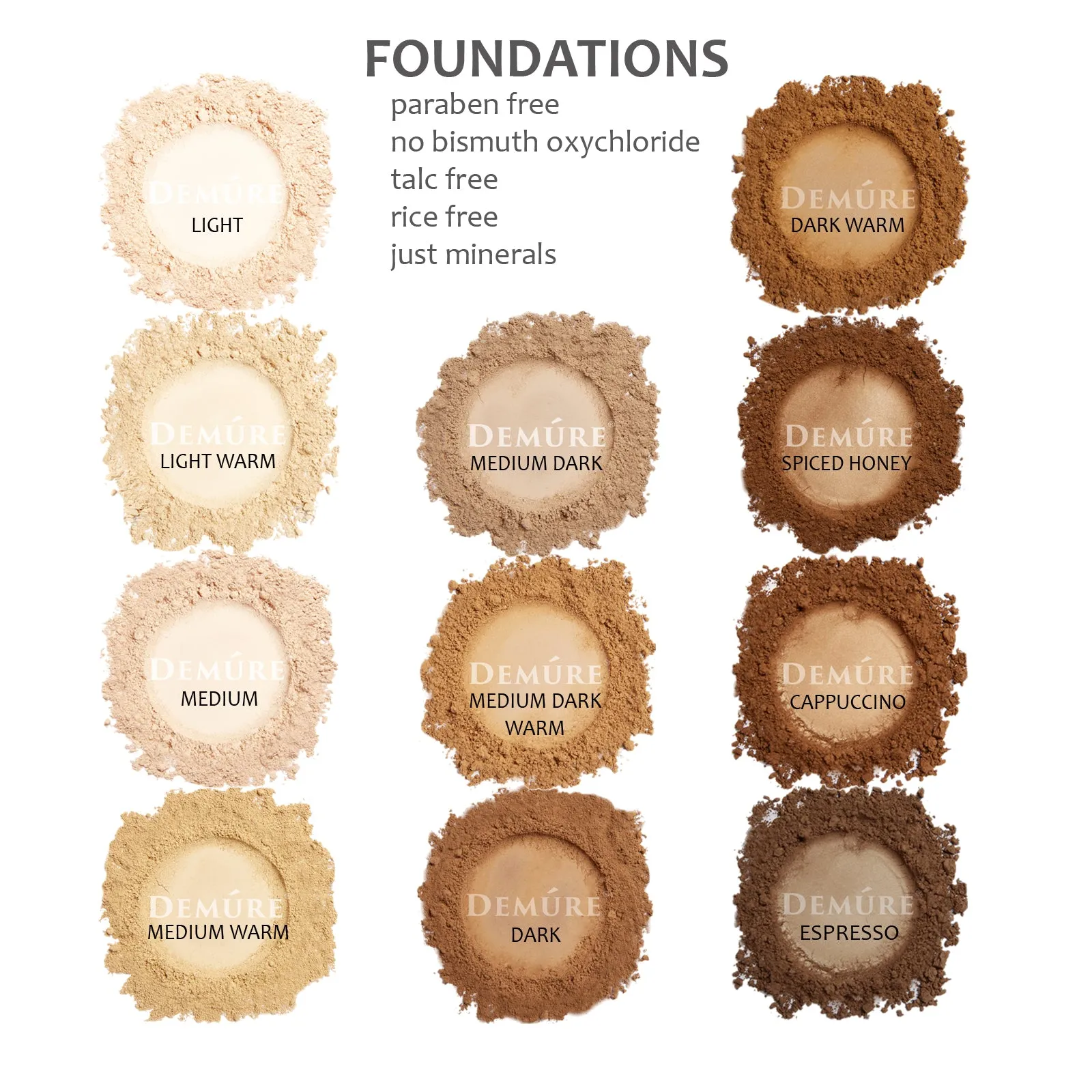 Mineral Foundation - Medium Dark Warm